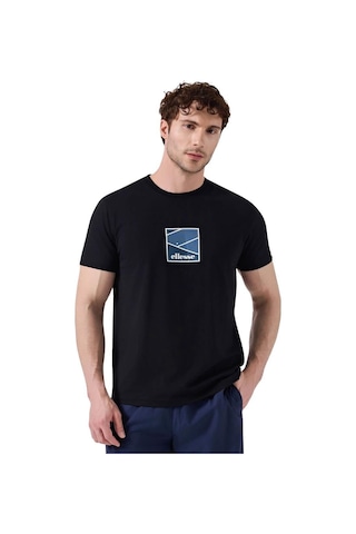 Ellesse 6sm5025-bk Bisiklet Yaka Erkek T-shirt - Siyah