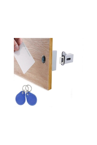 Görünmez Elektronik Dolap Kilidi, Gizli Kilit, Ahşap Dolap Çekmece Soyunma Dolabı İçin Dıy Rfıd Kilidi La-tch - Jjs