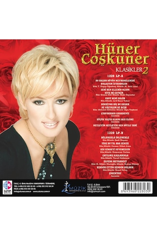 Hüner Coşkuner - Klasikler 2 Kırmızı Plak