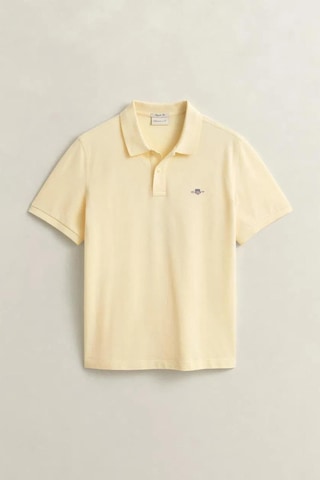 Gant Erkek Sarı Regular Fit Logolu Polo Yaka T-shirt-14845