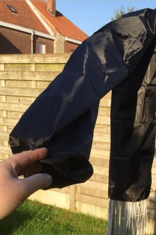 Brolly Siyah Plaj Şemsiyesi Kılıfı Su Geçirmez Şemsiye Koruma Kılıfı Şemsiye Taşıma Çantası 150X20CM Siyah