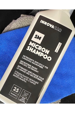 Innovacar Sm Mıcron Shampoo Mikrofiber Bez Havlu Sünger Yıkama Şa