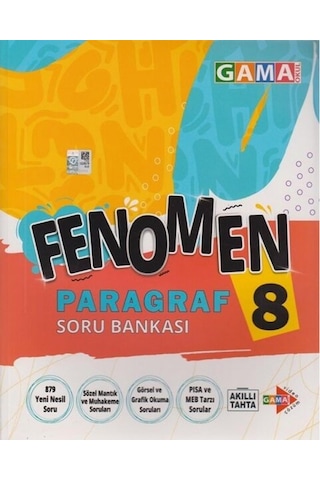 Fenomen Okul Yayınları 8. Sınıf Lgs Paragraf Soru Bankası Yni