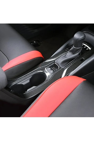 Toyota Corolla 2019 - 2025 E210 Kasa Vites Etrafı Kaplama Set Karbon Siyah