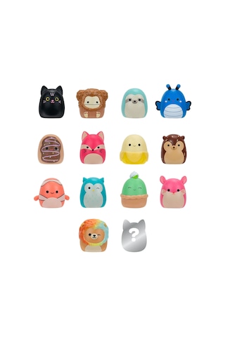 Squish-a-longs 14 Figür + Yüzük Set Seri 1 Al0029