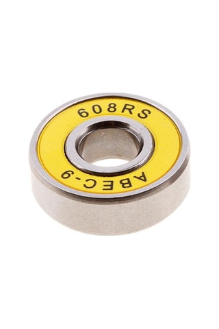 Pazly Lot 8 Sürtünmesiz Abec 9 Kaykay Paten Rulmanları Sarı Renk Sarı
