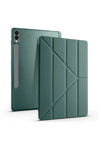 İvoomi Galaxy Uyumlu Tab S7 Fe S8 Plus 12.4 Standlı Kalem Bölmeli Kılıf
