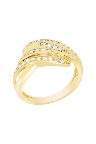 Diamond Line - Gülaylar - Sarı Beyaz Altın 14 Ayar Koleksiyon Yüz (535529360)