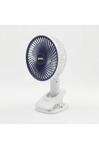 Avec Av-f131 4 Ü 1 Arada Usb Şarjlı Çok Fonksiyonlu Fan - Klipsli Döner Başlıklı Vantilatör
