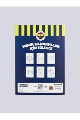 Fenerbahçe Minik Kanarya 2-5 Yaş Boyama Kitabı
