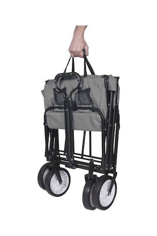 Tekerlekli Plaj Arabası - 90 x 51 x 57 Cm Plaj Arabası - Katlanır