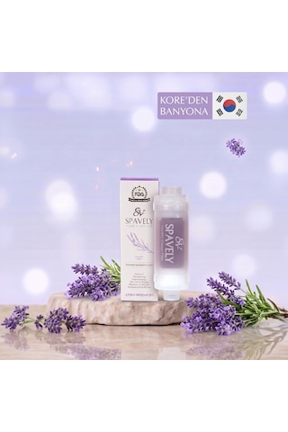 Spavely Duş Filtresi Gül Esanslı - Premium Aromaterapik Klor Ve Kireç Karşıtı, Kokulu, C Vitaminli 200 Ml Lavanta