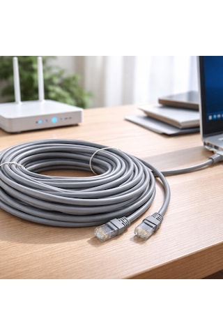 Fully G-505t İnternet Ethernet Data Kablosu 20mt Cat6