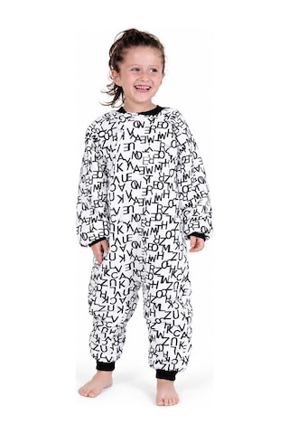 Babyhola 2.5 Tog Yorgan Gerektirmeyen Kalın Elyaf Dolgulu Çocuk Uyku Tulumu Pamuk Astarlı Unisex 6020 Krem