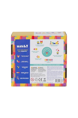 Mlg-36 Manyetik Blok 36 Parça -gepettoys