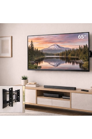 Bravoo Bs-70 Lcd Led Sabit Tv Askı Aparatı 82x165cm 32" - 65"