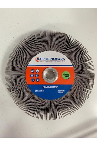 Vidalı Mop Zımpara 115X20 M14 Bağlantılı