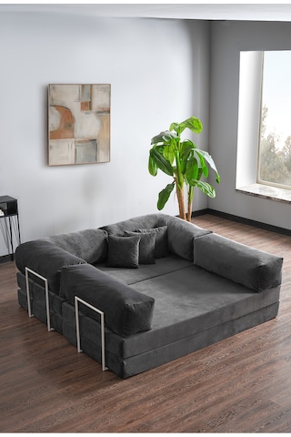 Legom Petek Aktivite Koltuğu Yatak Olabilen Çok Amaçlı Kanepe L Koltuk Antrasit Antrasit