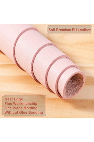 Masa Pedi Büyük 90 X 30 Cm Dobaojıa Genişletilmiş Mouse Pad Büyük Mouse Pad Xl Masa Blotter Yazma Pedi Taşınabilir Bilgisayar/ofis/ev İçin Pu Deri Yan Su