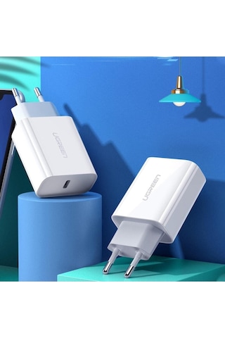 Ugreen 20W Type-C PD QC 3.0 Hızlı Şarj Cihazı