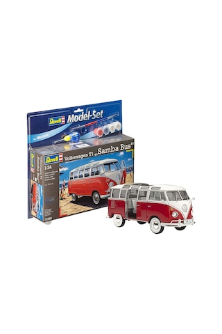 Revell Volkswagen T1 Samba Bus Boyalı Set - 7399 - 1/24