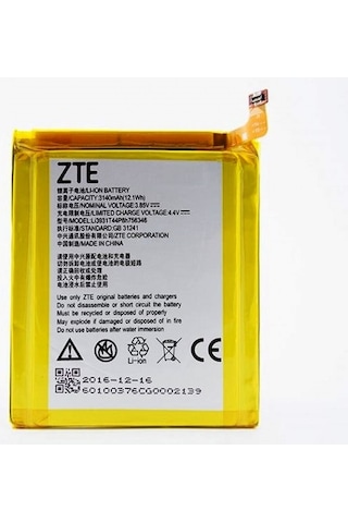 Zte Axon 7 A2017-5.5 İnç Batarya Pil Lı3931T44P8H756346