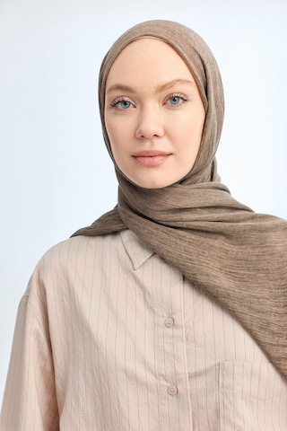 Armanda Organic Touch Viskoz Şal- 3601 Almond