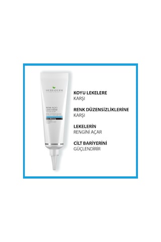 Herbaderm Yüz Beyazlatıcı Krem 60 ML