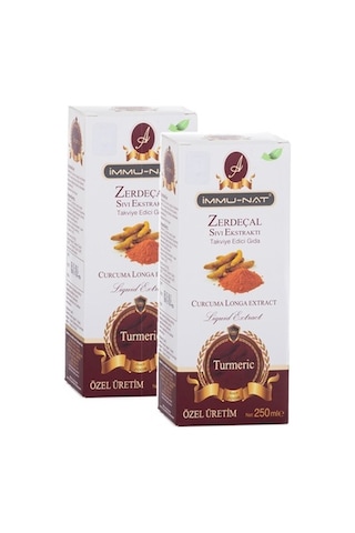 İmmunat Zerdeçal Ekstratı 2 x 250 ML