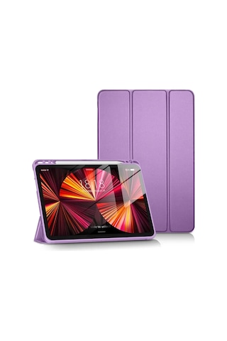 Mey Najmaddin İpad Pro 11 2024 Kılıf Tablet Smart Kılıf - Lila Najmaddin Diğer