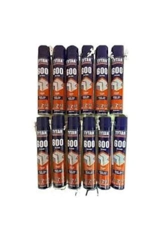 Tytan Polyfix 600 Dolgu Köpüğü 600ml 1 Koli 12 Adet