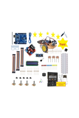 Emes Robotik Arduıno Grand Başlangıç Seti(2Wd Araç Hediyeli) G1