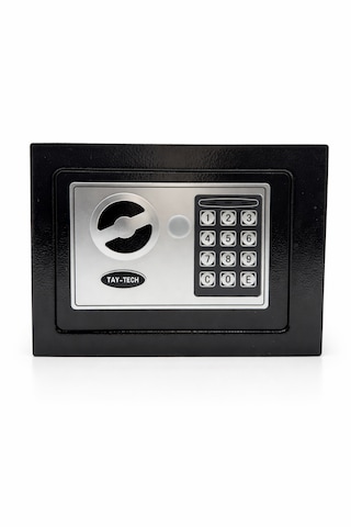 Kasaplus Ty-004 Mini Çelik Kasa Şifreli Ve Anahtarlı