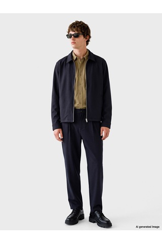 Lcw Vision Lacivert Loose Fit Erkek Ceket