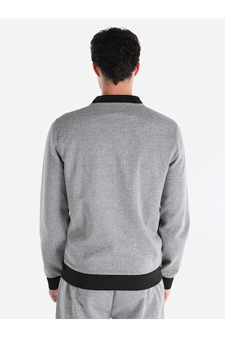 Colin's Colins Regular Fit Bomber Gri Erkek Ceket Cl1065132 Gri Melanj
