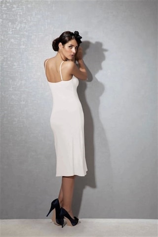 Kadın Uzun Gecelik 11129 Siyah