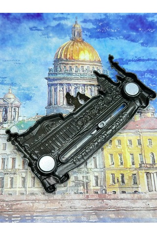 Bjorn Buzdolabı Mıknatısı "saint Petersburg, Piter" 369244122