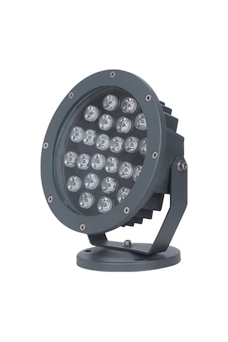 Bahçe Led Armatür Paslanmaz Dekoratif Dış Mekan Aydınlatma Lamba Spot Gösteri Sıcak Beyaz A-1306 24w 220v Ip68 Sıcak Beyaz