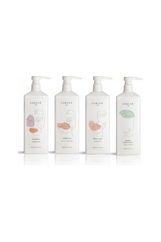 Corlue 18 Shampoo 360 Ml + Condıtıoner 360 Ml + Shower Gel 360 Ml + Hand&body Lotıon 360 Ml Tüm Saçlar