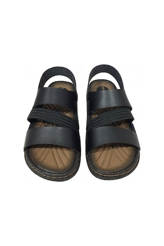 Gezer 116903 Ortopedik Erkek Sandalet 116512022 Siyah