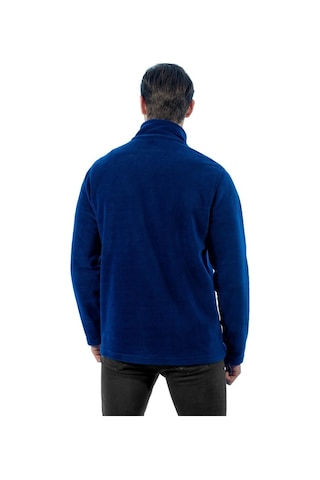 Şensel, Erkek Polar Mont, Saks Mavi -99E441- Cepli, Outdoor