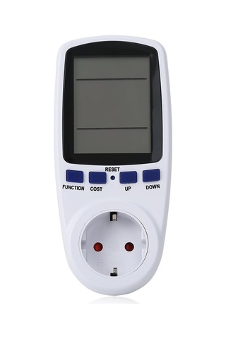 Enerji Maliyeti Ölçüm Cihazı, Eletecpro Akım Tüketimi Sayacı, Güç Ölçüm Aleti, Ölçüm Çıkış Soketi, Vo