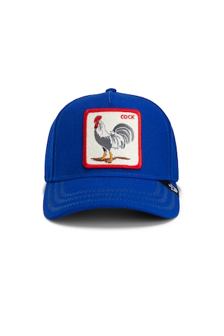 Goorin Bros. Rooster Field 100 Horoz Figürlü Şapka 101-1851 Mavi