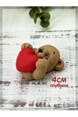 Tvoe Hobby 2d Silikon Kalıp ""kalpli Mini Ayı 297684885 Diğer