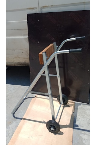 Deniz Motoru Taşıma Arabası (Galvaniz)