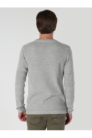 Colin's Slim Fit Yeşil Erkek Triko Kazak CL1061674_Q1.V1_KHA