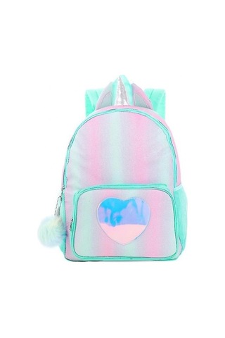 Sofirn Gökkuşağı Okul Çantası Kızlar Için, Unicorn Büyük Kapasiteli Çocuk Sırt Çantası L0v9qn Yeşil