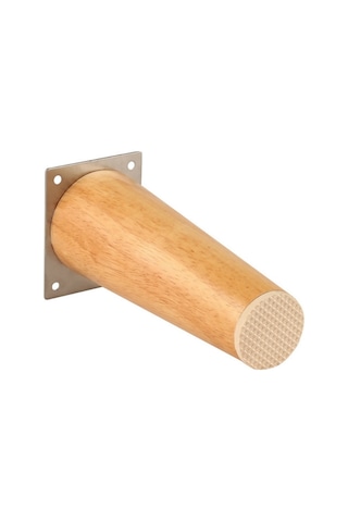 Masif Ahşap Kanepe Ayak Masa Ayak Dolabı Ayak Mobilya Sandalye Yükseltme Pedi, Boyut: 18 Cm, Stil: Dikey Ahşap Rengi Ahşap Rengi
