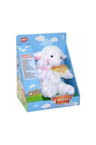 Masalcı Kuzu Masal Anlatan Peluş Kuzu