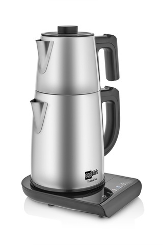 Teadem Vox Konuşan Dokunmatik Çay Makinesi Mama Suyu Hazırlama 1850w 1.7l Kettle 1.2l Demlik Inox